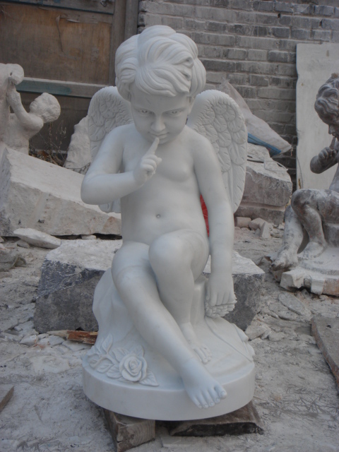 Angel Stone Figurine 002